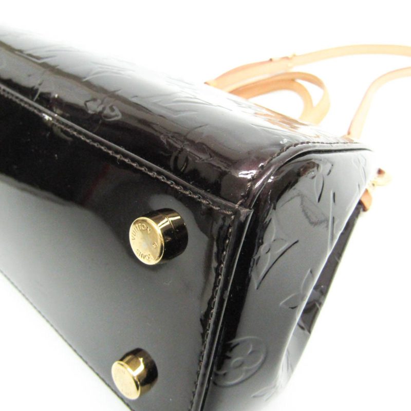 Louis Vuitton Blanc Corail Monogram Vernis Brea MM Bag - Image 4