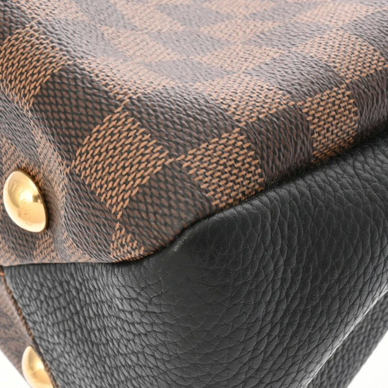 Louis Vuitton Brittany Damier Ebene Handbag Brown Pink - Image 6