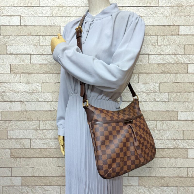 Louis Vuitton Bloomsbury Brown Damier Ebene Canvas Shoulder Bag - Image 14