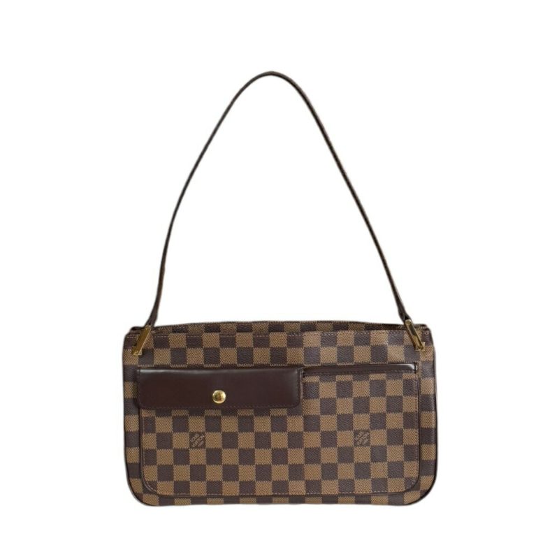 Louis Vuitton Aubergine Mahina Onatah Pochette Bag