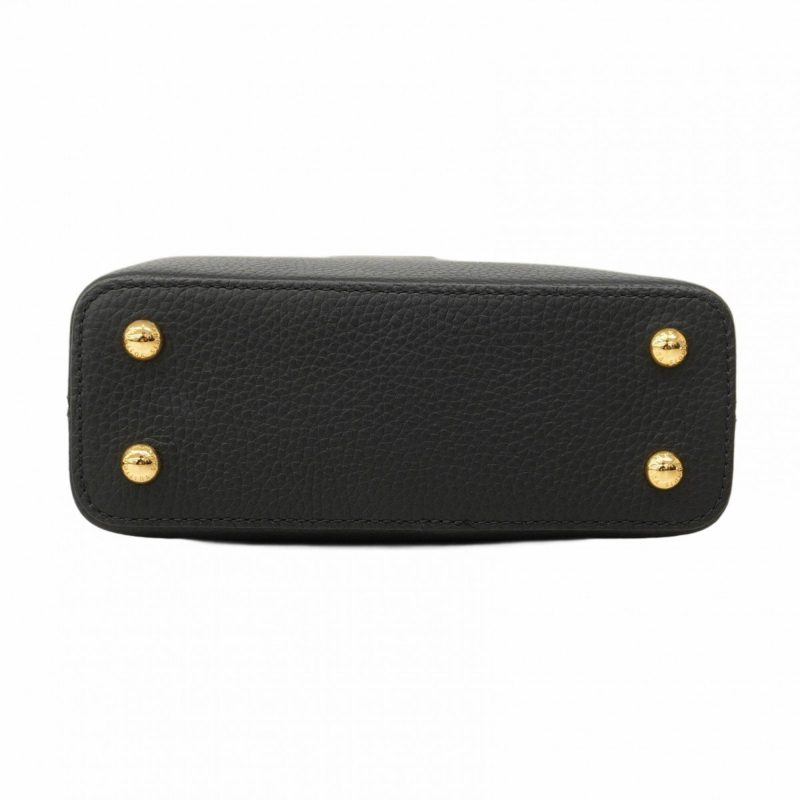 Louis Vuitton Capucines Mini 2Way Bag Hand Bag Black M56071 - Image 4