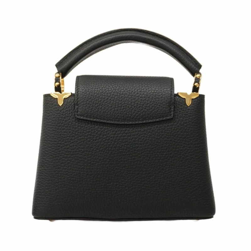 Louis Vuitton Capucines Mini 2Way Bag Hand Bag Black M56071 - Image 2