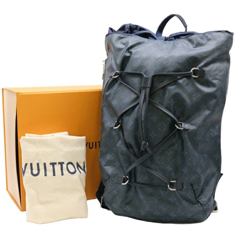 Louis Vuitton Cobalt Monogram & Taiga Outdoor Messenger Bag - Image 16