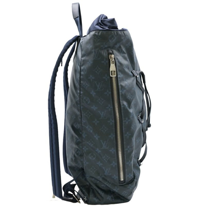 Louis Vuitton Cobalt Monogram & Taiga Outdoor Messenger Bag - Image 3