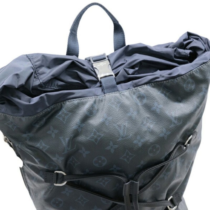 Louis Vuitton Cobalt Monogram & Taiga Outdoor Messenger Bag - Image 9