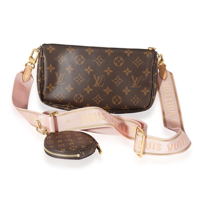 Louis Vuitton Monogram Canvas & Rose Clair Multi-Pochette Accessoires - Image 2