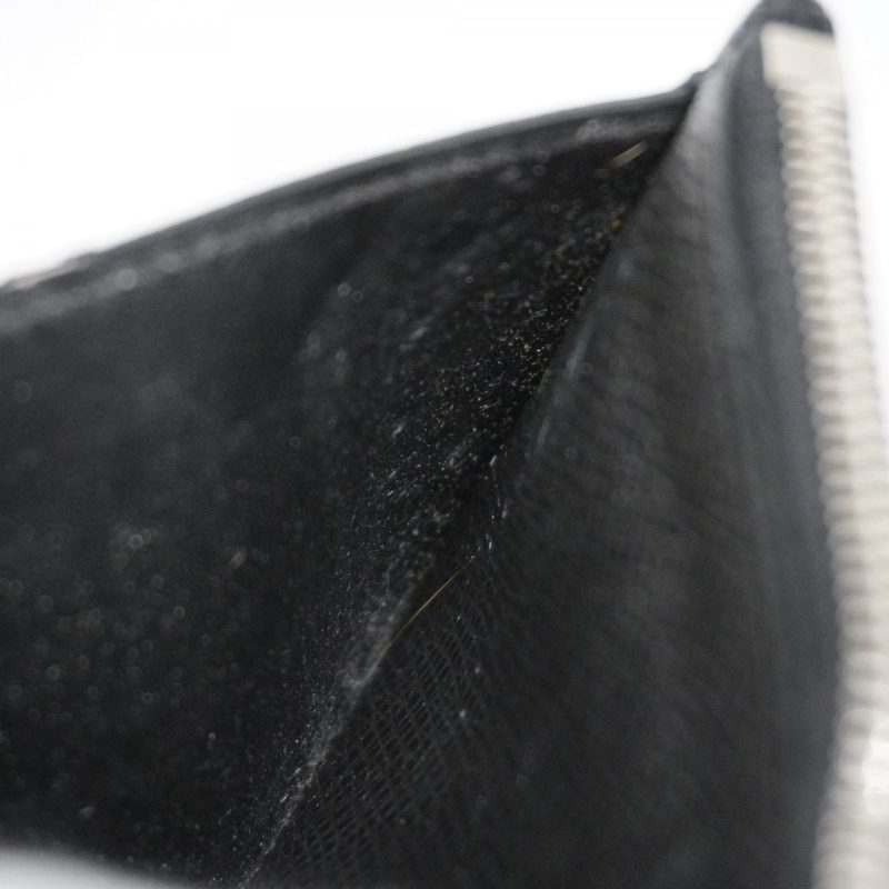 LOUIS VUITTON Coin Card Holder Black - Image 13