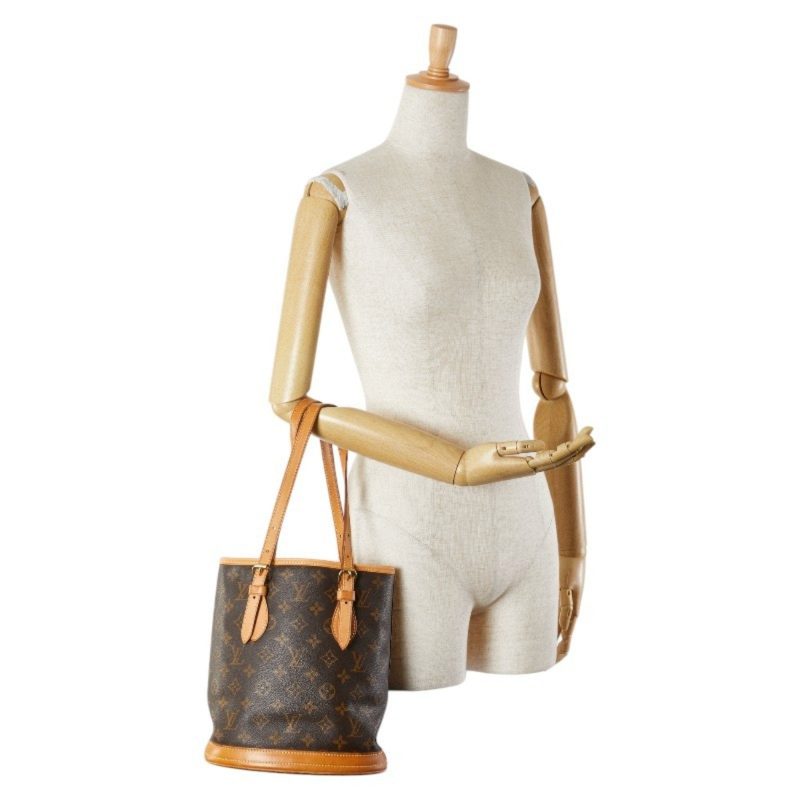 Louis Vuitton Bucket PmCanvas Tote Bag () - Image 9