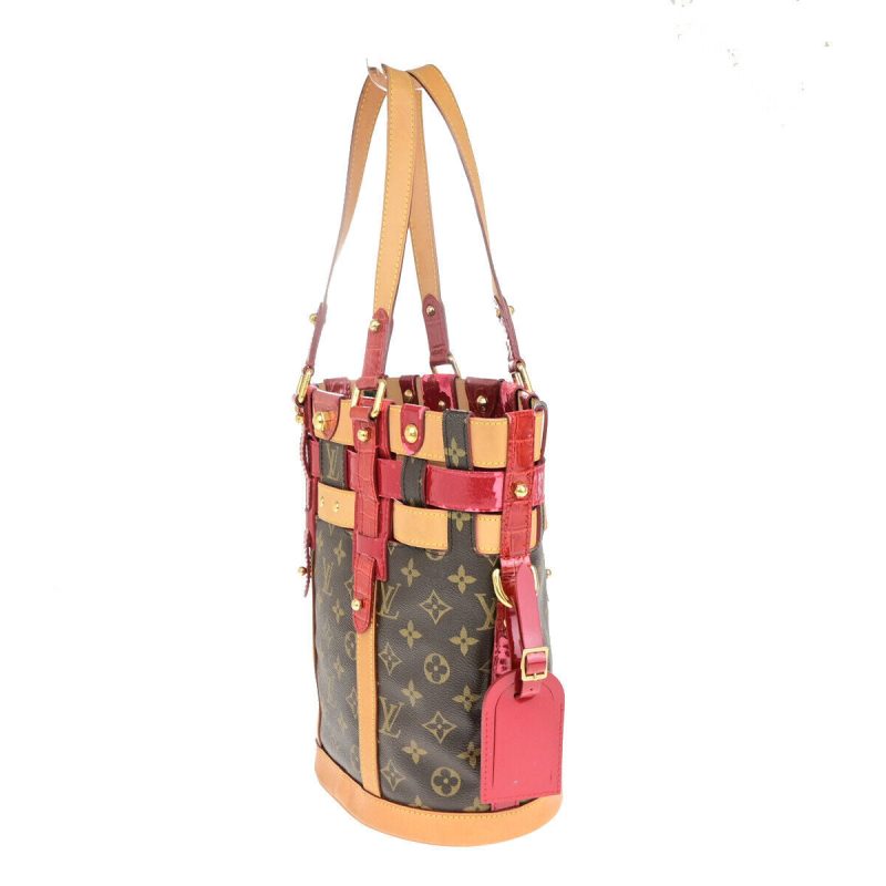 Louis Vuitton BucketCanvas Shoulder Bag () - Image 4