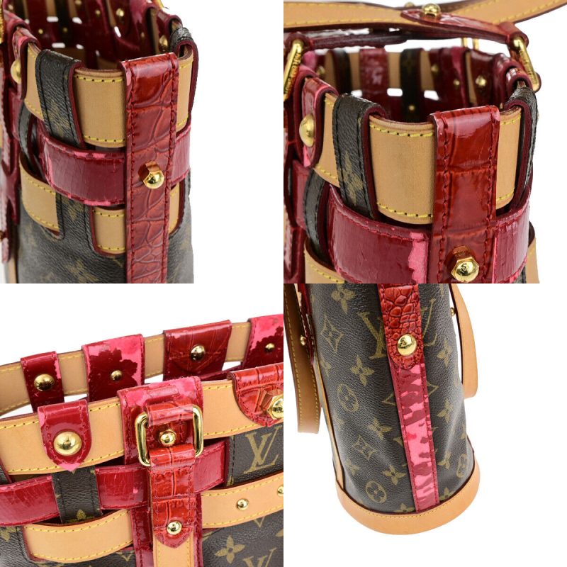 Louis Vuitton BucketCanvas Shoulder Bag () - Image 9