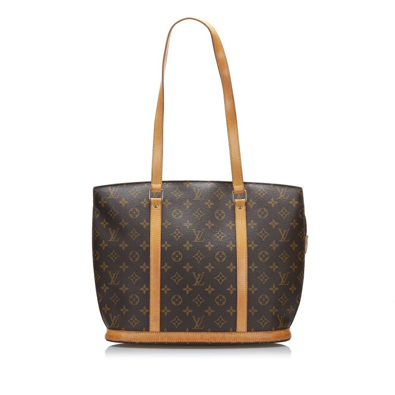 Louis Vuitton Babylone Pink Monogram Leather Satchel Bag