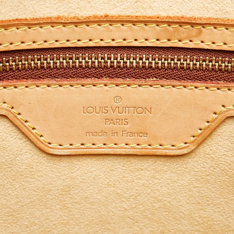 Louis Vuitton Babylone Pink Monogram Leather Satchel Bag - Image 6