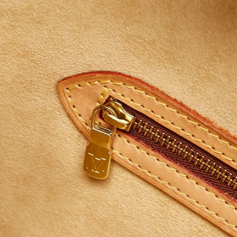 Louis Vuitton Babylone Pink Monogram Leather Satchel Bag - Image 7