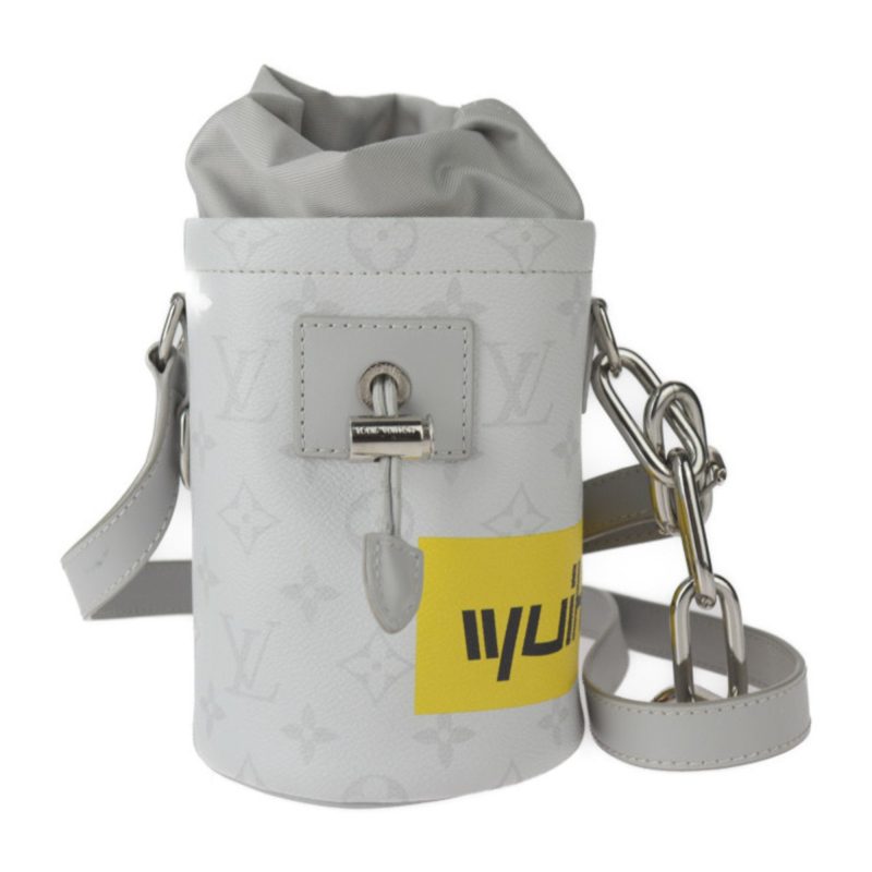 LOUIS VUITTON Chalk Nano Bag GrayM44631 Monogram