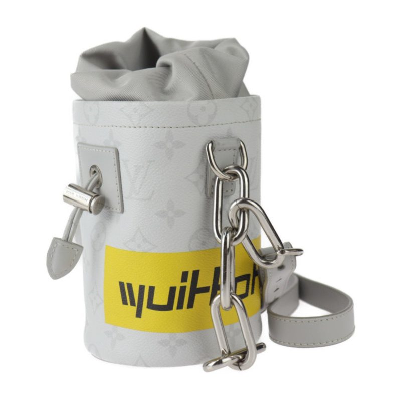LOUIS VUITTON Chalk Nano Bag GrayM44631 Monogram - Image 2