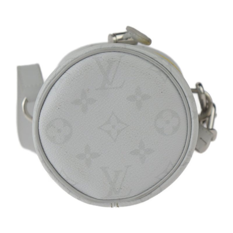 LOUIS VUITTON Chalk Nano Bag GrayM44631 Monogram - Image 5