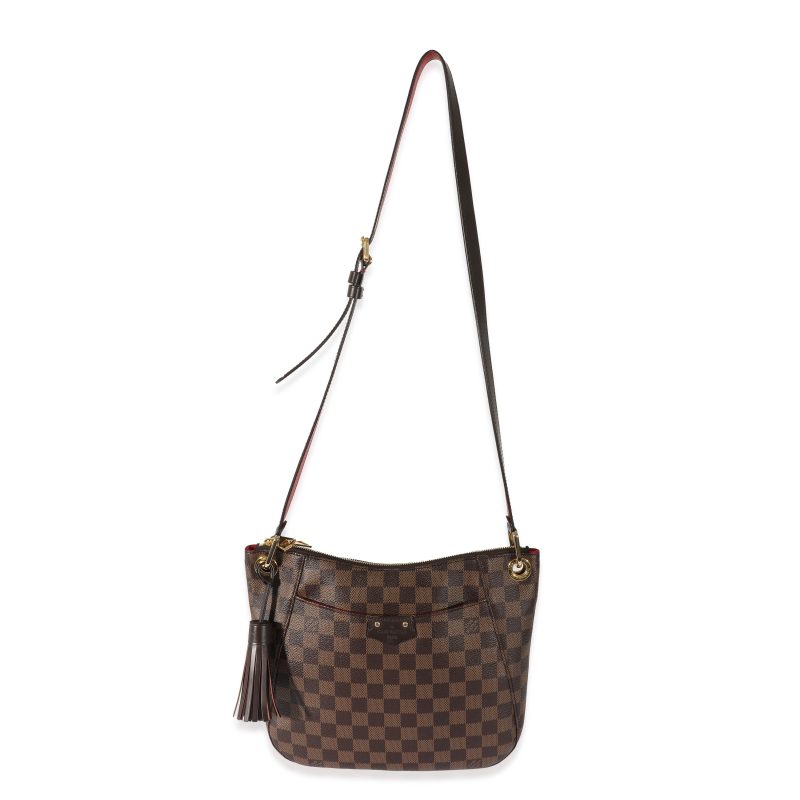 Louis Vuitton Canvas Damier Ebene South Bank Besace - Image 4