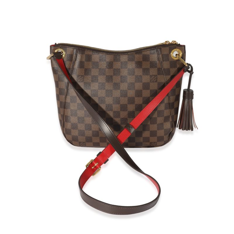 Louis Vuitton Canvas Damier Ebene Taurillon Jersey Tote - Image 3