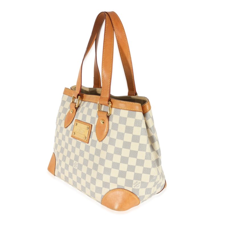 Louis Vuitton Damier Azur Canvas Medium Shoulder Bag - Image 2