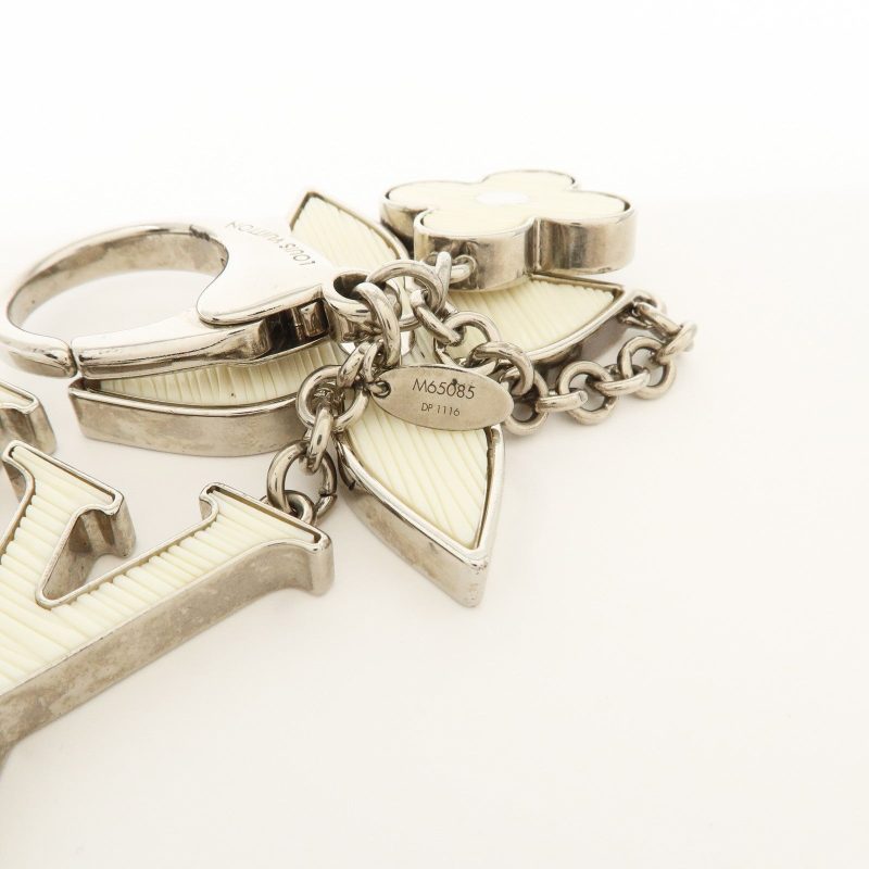 Louis Vuitton Bijoux Sac Fleur de Epi Bag Charm Silver M65085 - Image 12