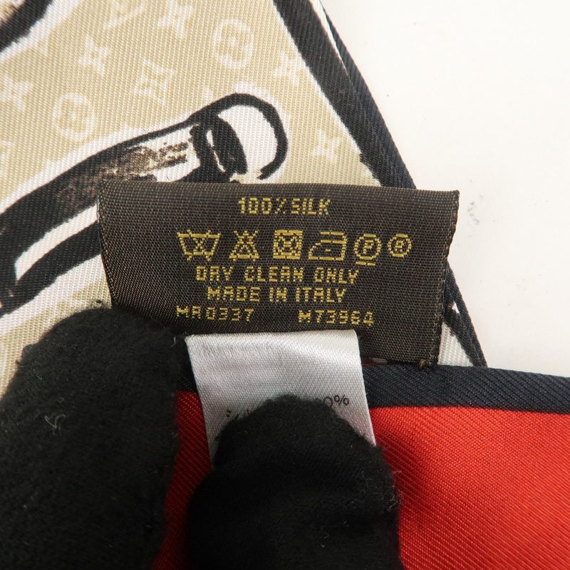 Louis Vuitton Bandeau Monogram Confidential ScarfSilk M78656 - Image 12