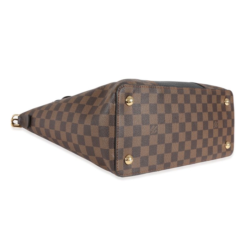 Louis Vuitton Canvas Shoulder Bag Beige White Medium - Image 5
