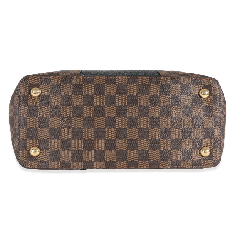 Louis Vuitton Canvas Damier Ebene Taurillon Jersey Tote - Image 4