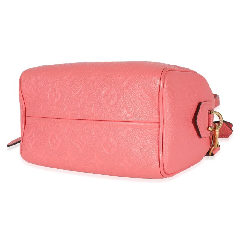 Louis Vuitton Pink Monogram Empreinte Speedy Bandoulière NM 20 - Image 6