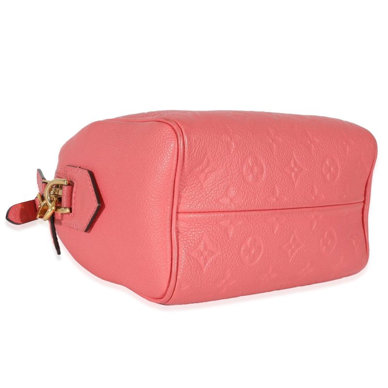 Louis Vuitton Pink Monogram Empreinte Speedy Bandoulière NM 20 - Image 5