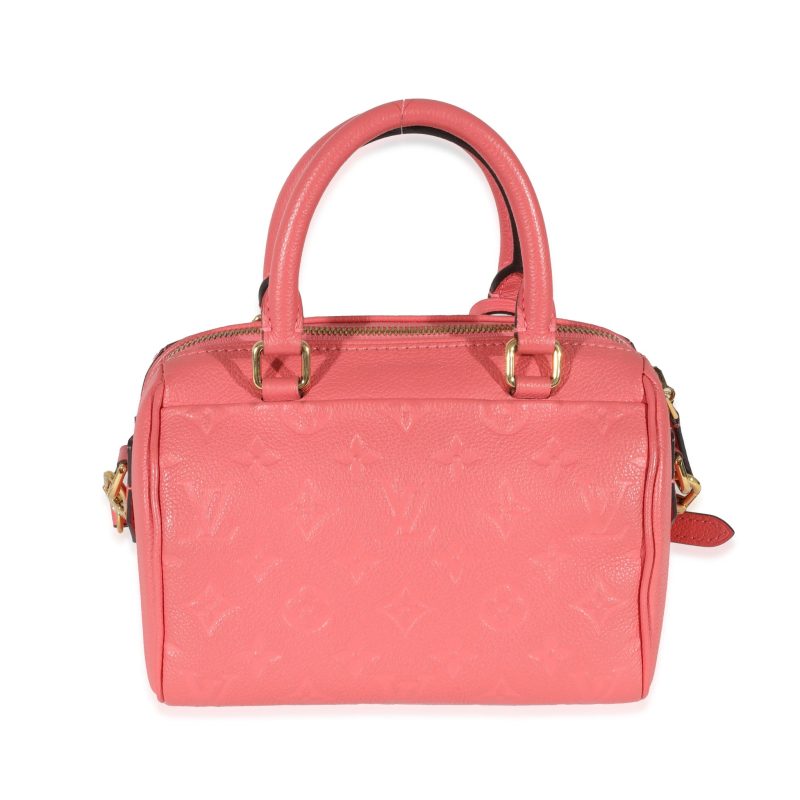 Louis Vuitton Pink Monogram Empreinte Speedy Bandoulière NM 20 - Image 2