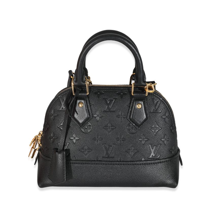 Louis Vuitton Black Empreinte Neo Alma PM