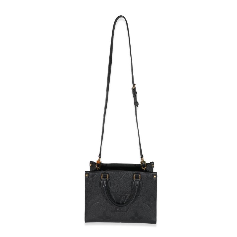 Louis Vuitton Black Empreinte Monogram Giant Onthego PM - Image 3