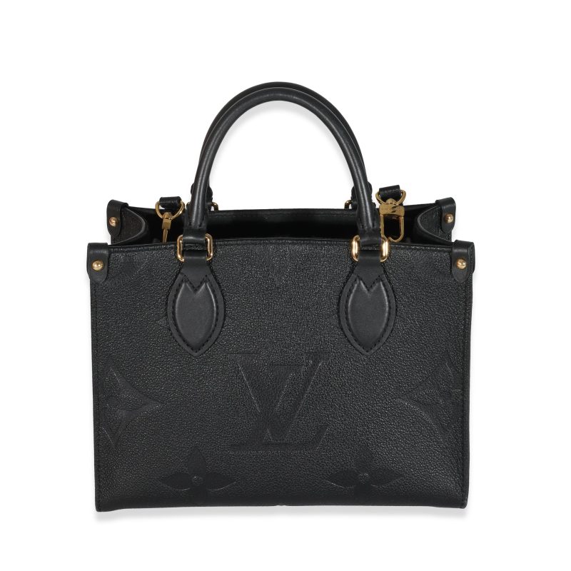 Louis Vuitton Black Empreinte Monogram Giant Onthego PM - Image 8
