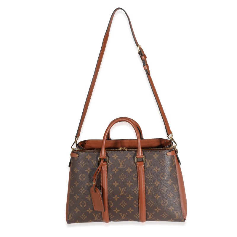 Louis Vuitton Caramel Monogram Crafty Speedy 25 Bandouliere - Image 4