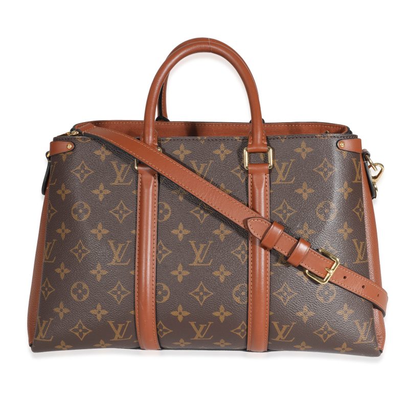 Louis Vuitton Caramel Monogram Crafty Speedy 25 Bandouliere - Image 3