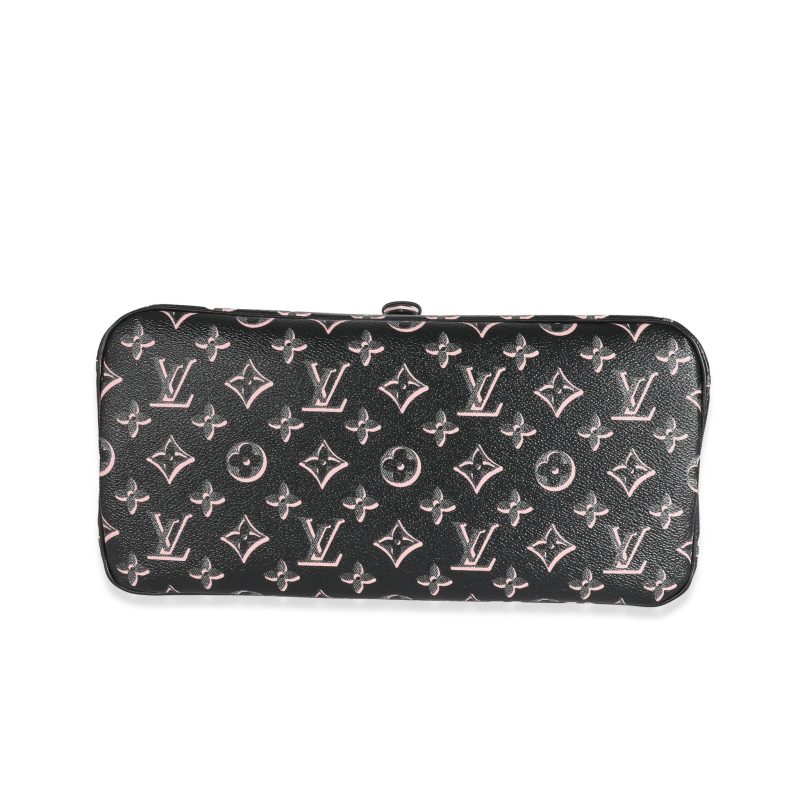 Louis Vuitton Black Pink Monogram Canvas Fall For You Neverfull MM - Image 6