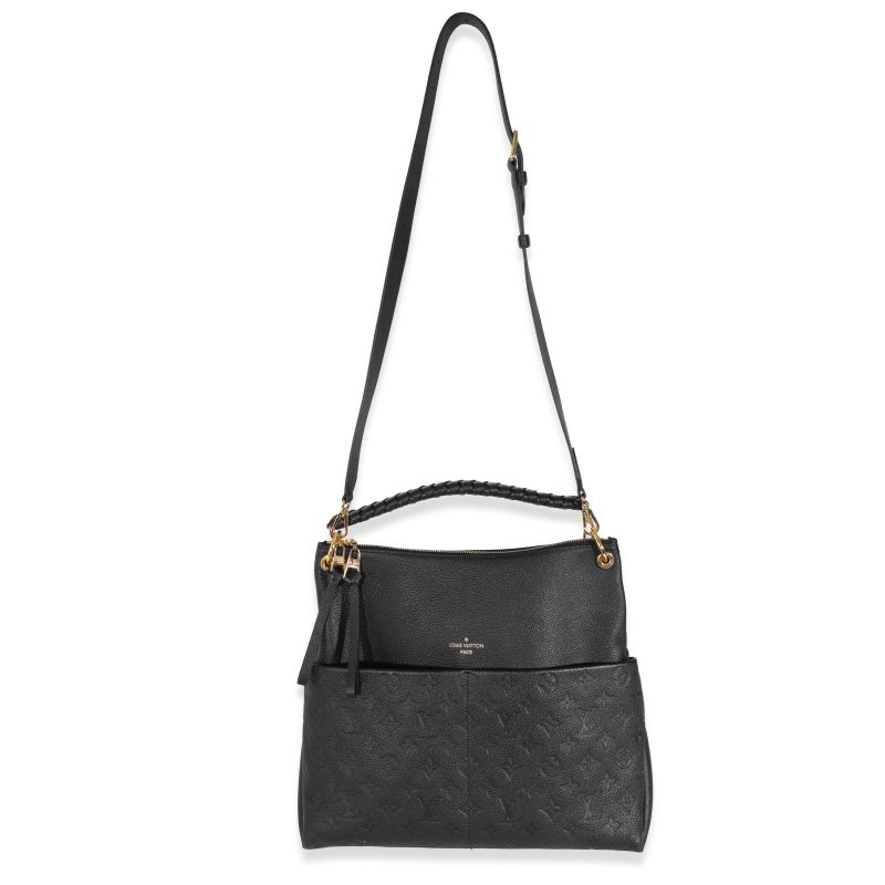 Louis Vuitton Black Empreinte Mazarine MM - Image 5