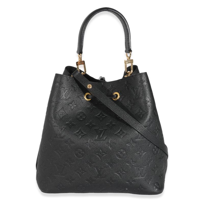 Louis Vuitton Black Monogram Empreinte Pallas Pochette - Image 3
