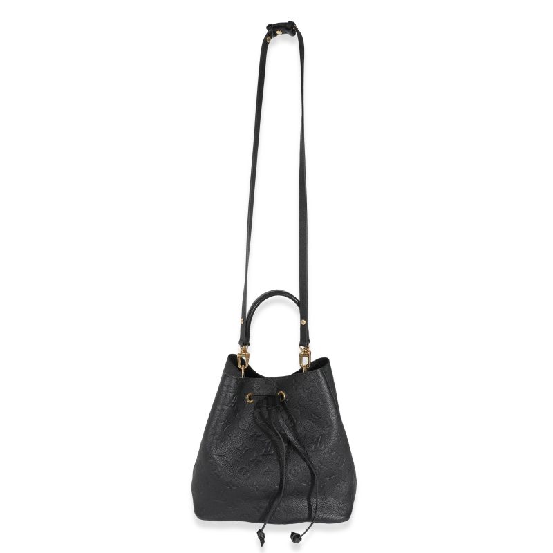 Louis Vuitton Black Monogram Empreinte Pallas Pochette - Image 4