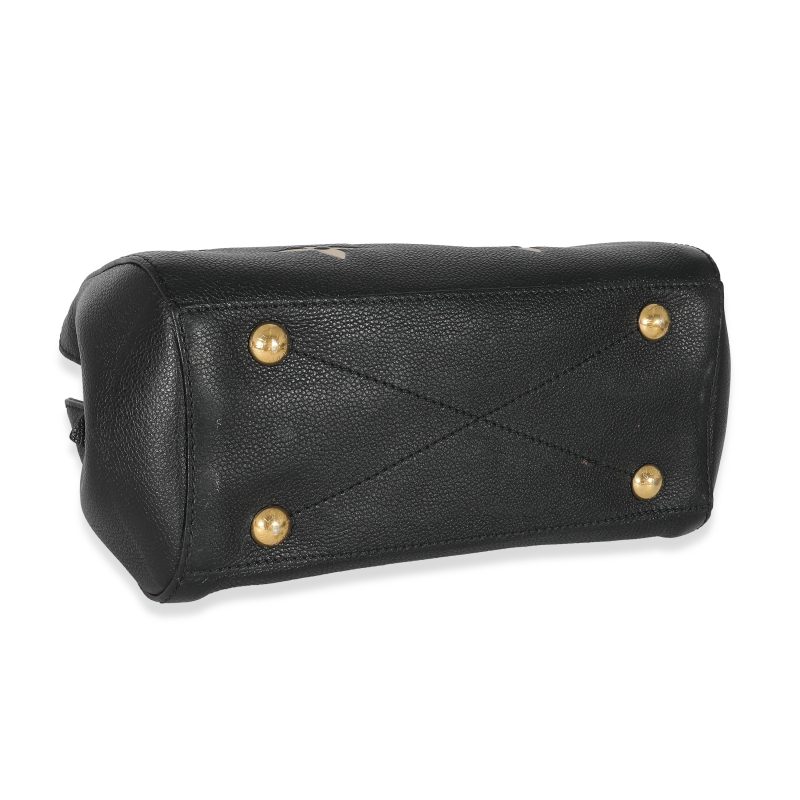 Louis Vuitton Black Beige Monogram Empreinte Montaigne BB - Image 7