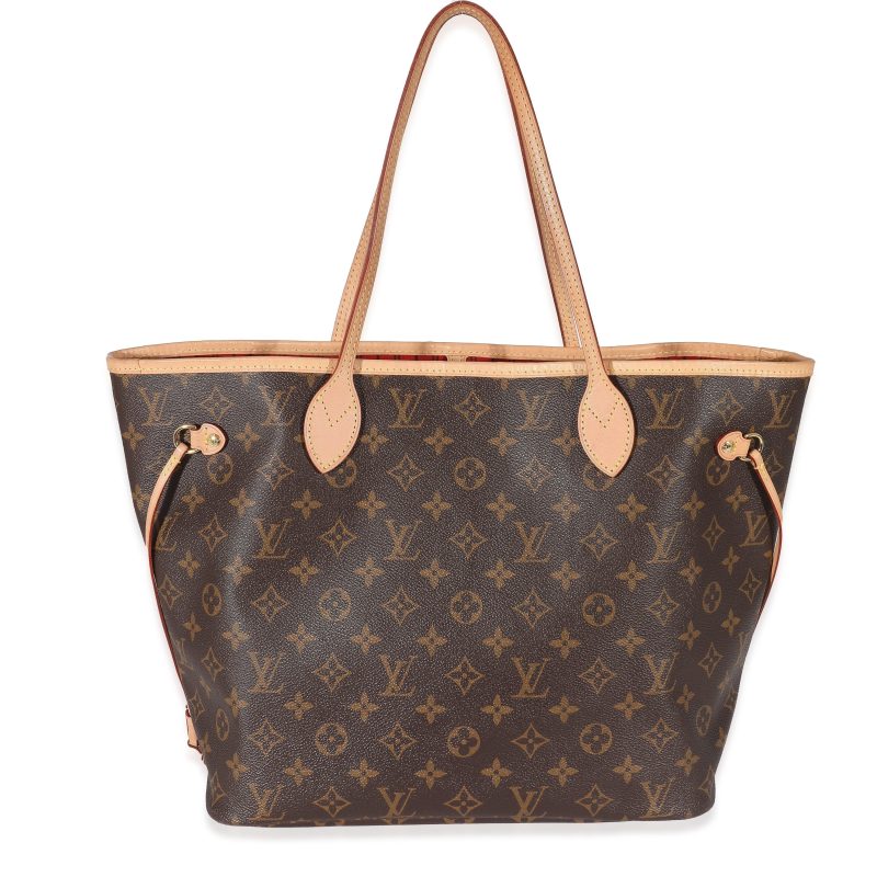 Louis Vuitton Cerise Monogram Empreinte Montaigne MM Bag - Image 3