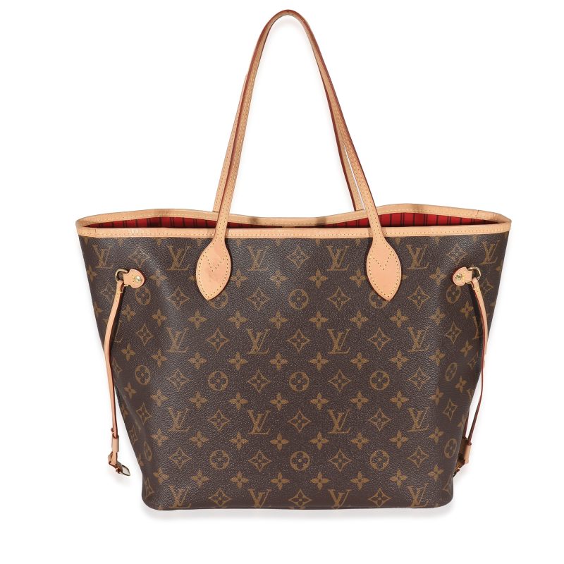 Louis Vuitton Cerise Monogram Empreinte Montaigne MM Bag