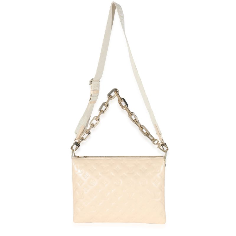 Louis Vuitton Cream Monogram Shawl - Image 4