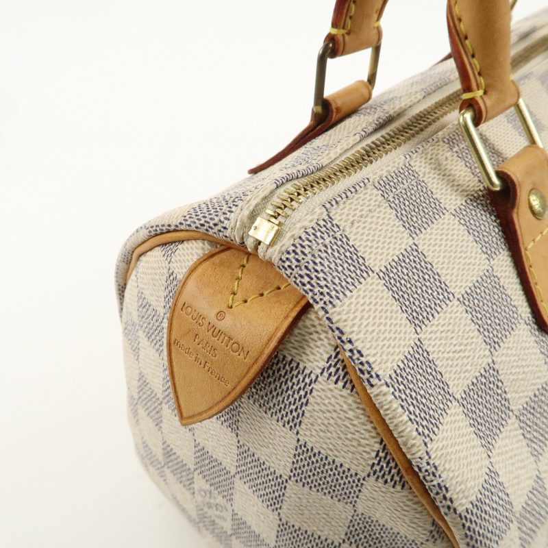 Louis Vuitton Damier Azur Speedy 25 Boston Bag Hand Bag N41534 - Image 13