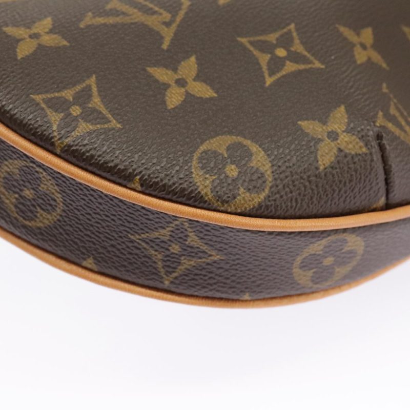 Louis Vuitton Croissant Bag Medium in Damier Azur Canvas Beige and White - Image 12