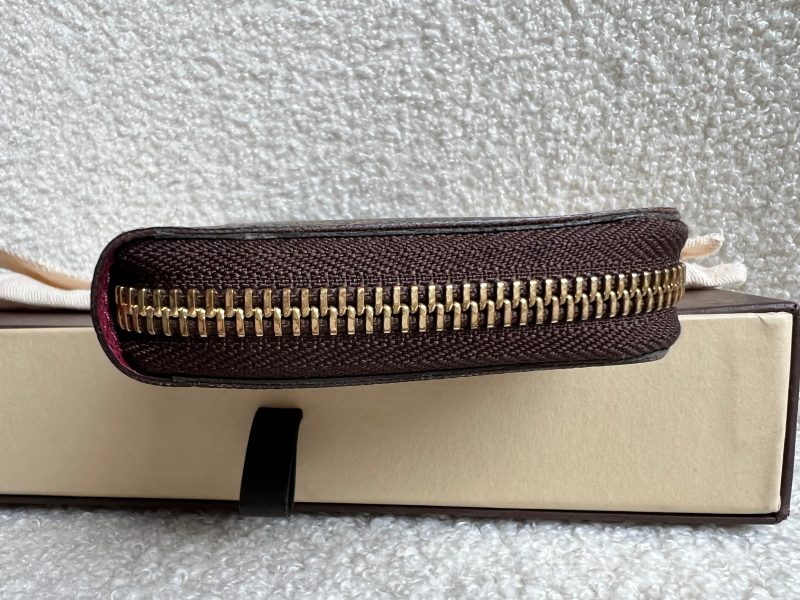 Louis Vuitton Clemence Wallet in Damier Ebene - Image 4