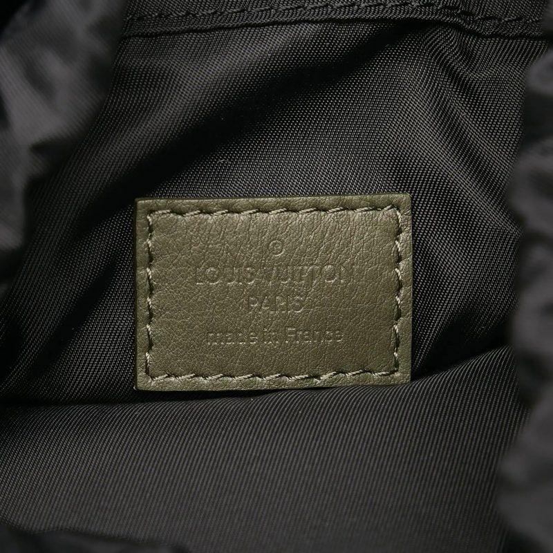 Louis Vuitton Chalk Sling Bag Green Monogram Leather - Image 7