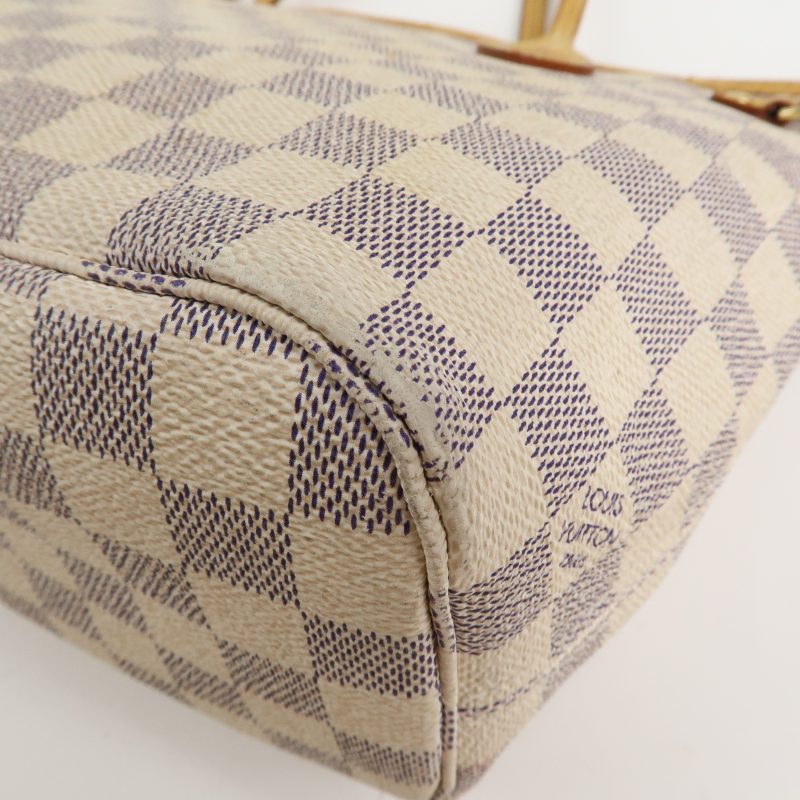 Louis Vuitton Damier Azur Neverfull PM Tote Bag Hand Bag N51110 - Image 14