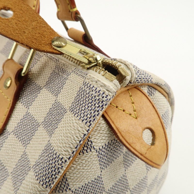Louis Vuitton Damier Azur Speedy 25 Boston Bag Hand Bag N41534 - Image 14