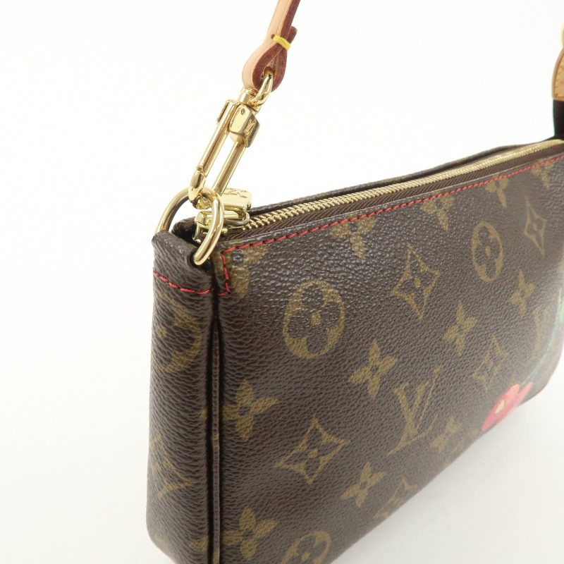 Louis Vuitton Cherry Pochette Accessoires Pouch Brown M95008 - Image 14